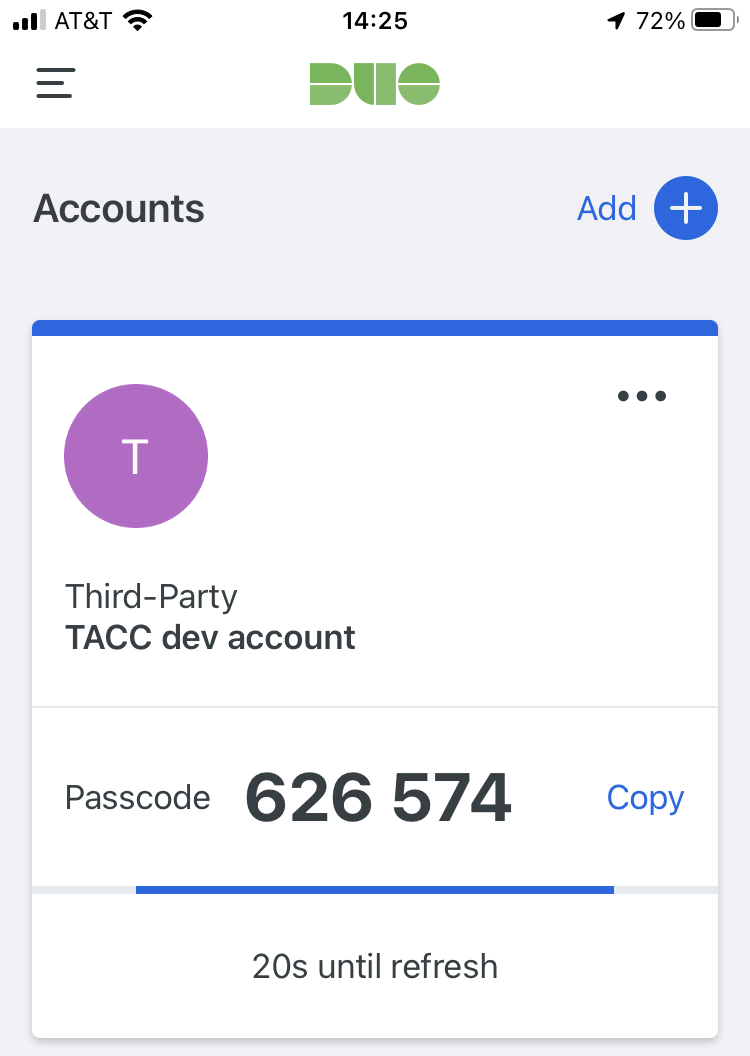 Setting up MFA on Duo