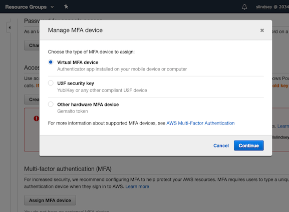 AWS-managemfadevice