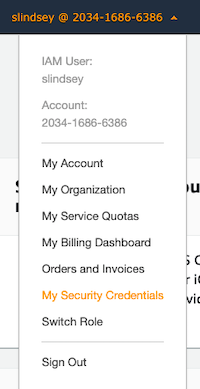 AWS-securitycredentials