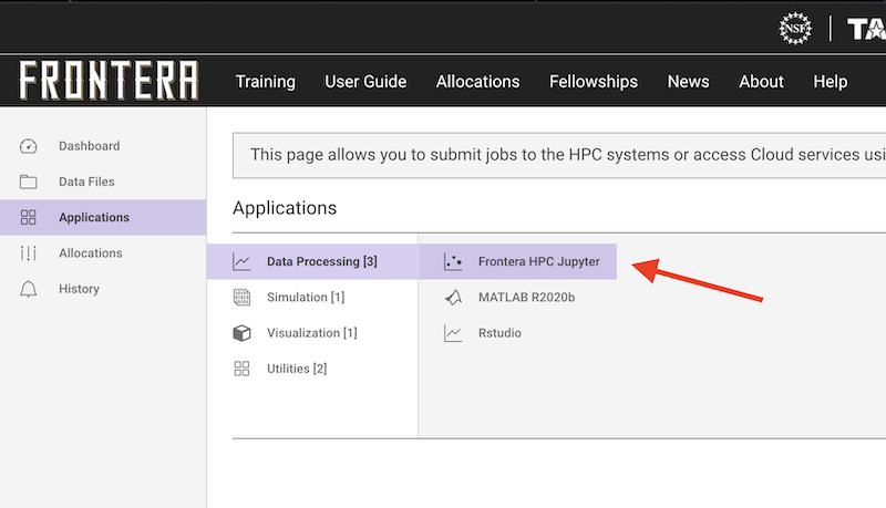 Select Jupyter Notebook