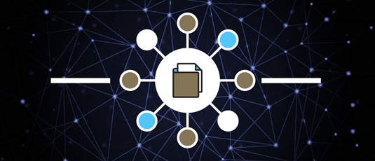 a folder with a file and nodes