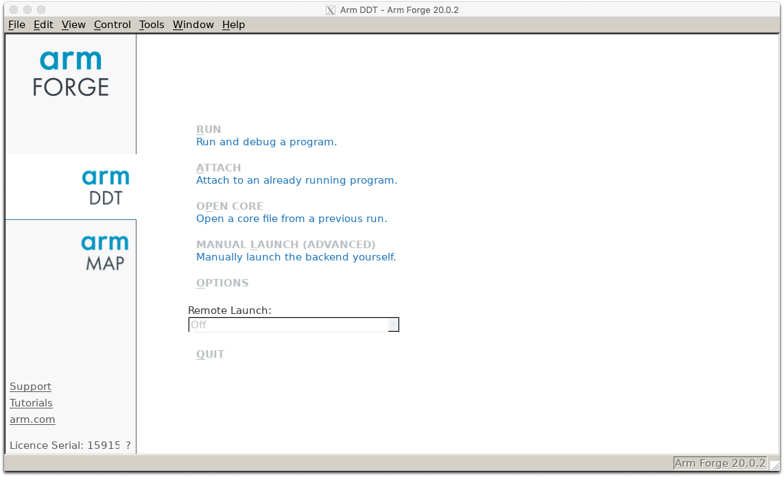 DDT Welcome Window