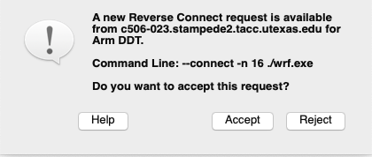Remote Client Connection Window